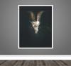 Hiding Goat Print